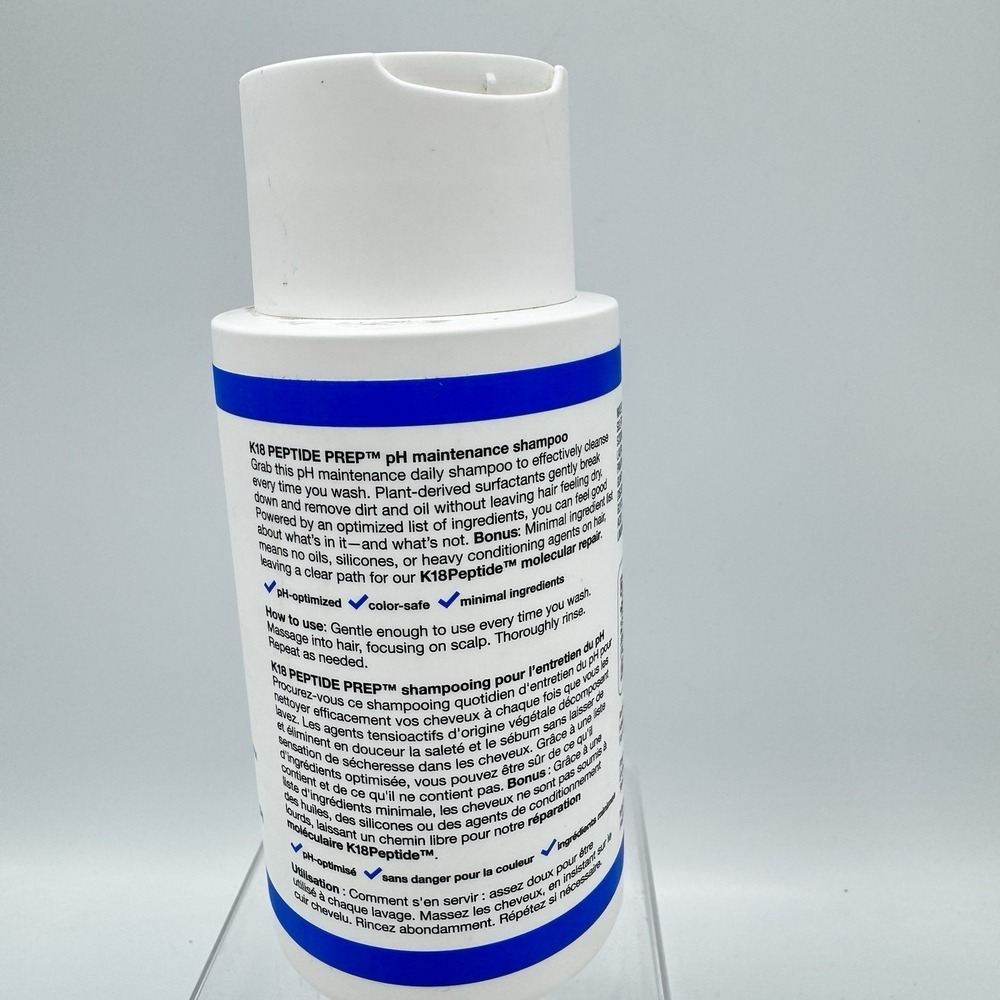 K18 Peptide Prep pH Maintenance Shampoo 8.5 oz NEW - Picture 3 of 7